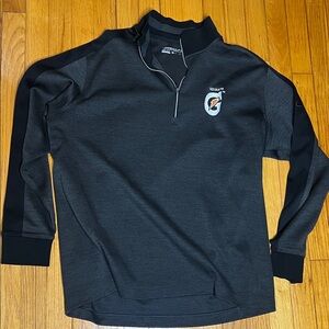 Nike Men's Black Performance Quarter-Zip Jacket GATORADE